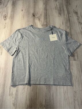 Calvin Klein Light Heather Gray Logo Tee